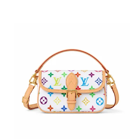 루이비통 LV x TM 나노 다이앤 핸드백 화이트,블랙 · 1