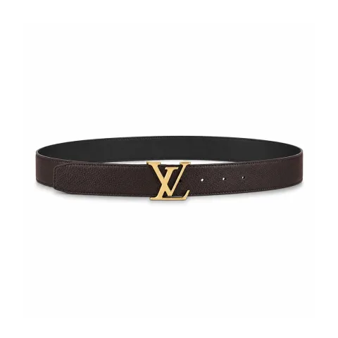 루이비통 LV 아뜰리에 리버서블 벨트 35mm 골드 브라운, 블랙, 베이지 · 1