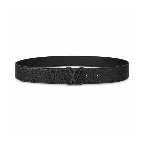 루이비통 LV 아뜰리에 리버서블 벨트 35mm 건메탈 블랙, 베이지, 브라운 · 1