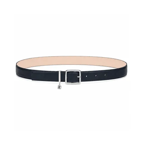 샤넬 2026 공방 컬렉션 가죽 실버 버클 벨트 30mm 블랙, 버건디, 브라운 · 1