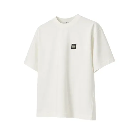 스톤아일랜드 Compass 패치 슬림핏 티셔츠 화이트 (정라) · 1
